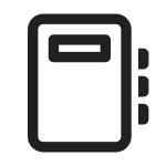 Notebook SVG Icon